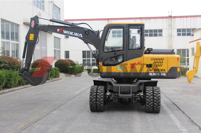 DLS870-9M輪式液壓挖掘機