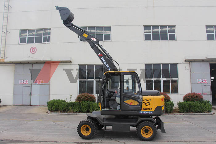 DLS870-9M輪式液壓挖掘機